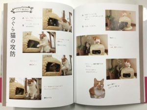『藁や紙紐で編む猫の家 猫つぐらの作り方』（誠文堂新光社）写真2